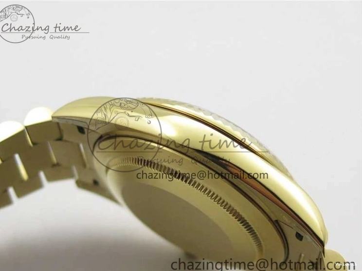 BP Black on Dial A2836 YG YG New 904 Crystal Bracelet President Dial Version 40mm Markers T 228239 Day-Date 1227